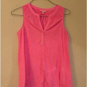 Lilly Pulitzer flamingo, pink small Top